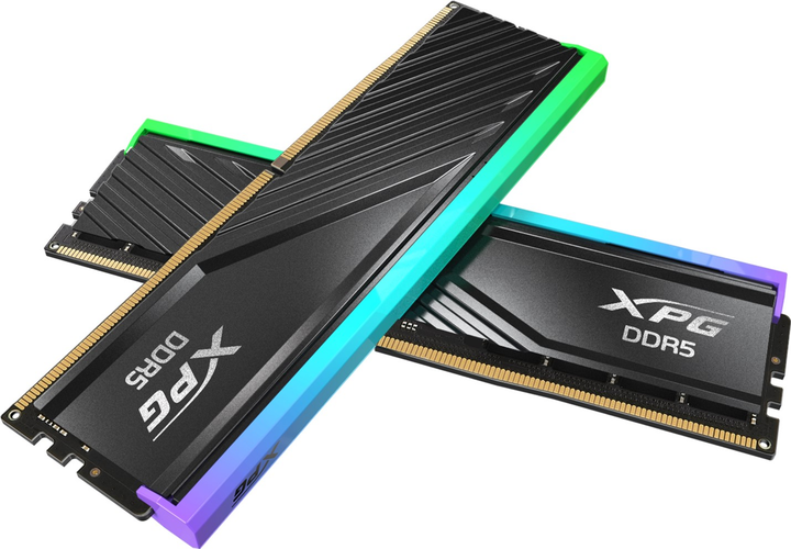 Pamięć RAM ADATA DDR5-6000 49152MB PC5-48000 (Kit of 2x24576) XPG Lancer Blade RGB Black (AX5U6000C3024G-DTLABRBK) - obraz 2