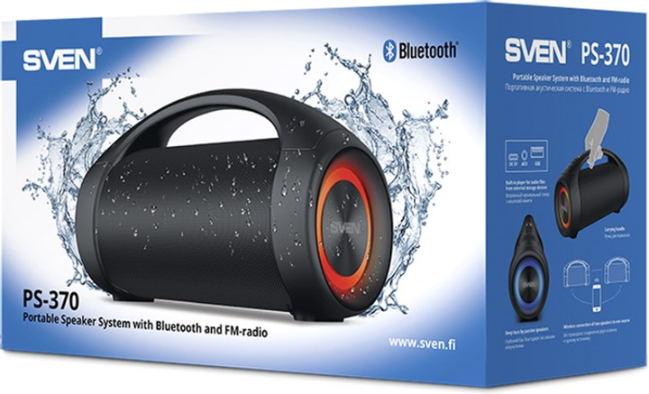 Акустична система Sven PS-370 Black (00410112) - зображення 16