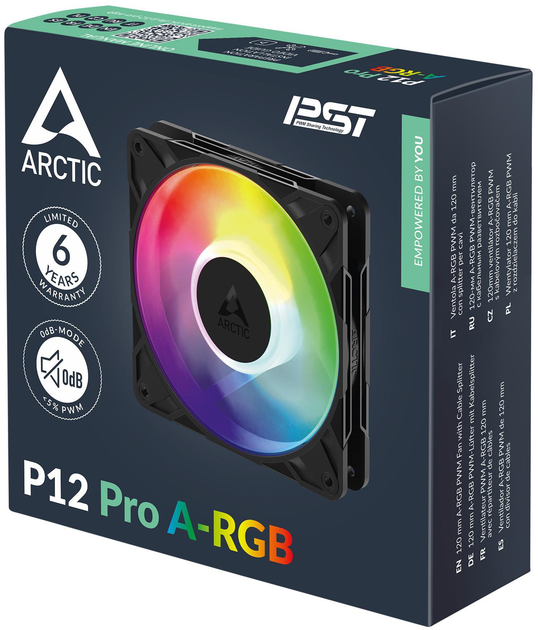 Вентилятор Arctic P12 Pro A-RGB (ACFAN00309A) - зображення 8