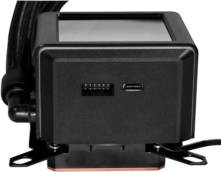 Chłodzenie wodne Lian Li Galahad II LCD 280 Black (G89.GA2ALCD28B.00) - obraz 5