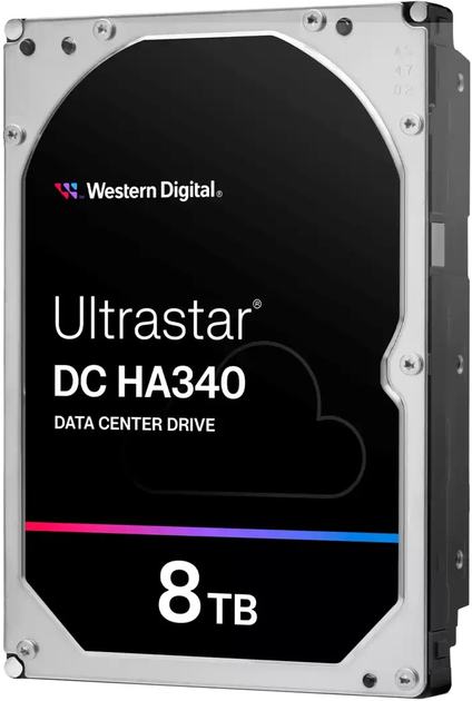 Жорсткий диск Western Digital Ultrastar DC HA340 8TB 7200rpm 256MB WUS721208BLE6L4 3.5" SATA III (0B47078) - зображення 2