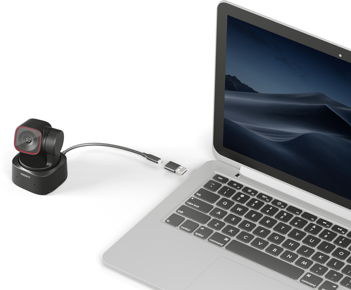 Kamera internetowa OBSBOT Tiny 2 Lite AI-Powered PTZ 4K Black (OBSBOT-TINY2-LITE) - obraz 10