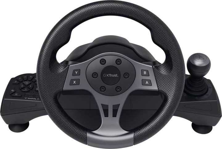 Дротове кермо Trust GXT 289 Movi Чорне (TR25122) - зображення 2