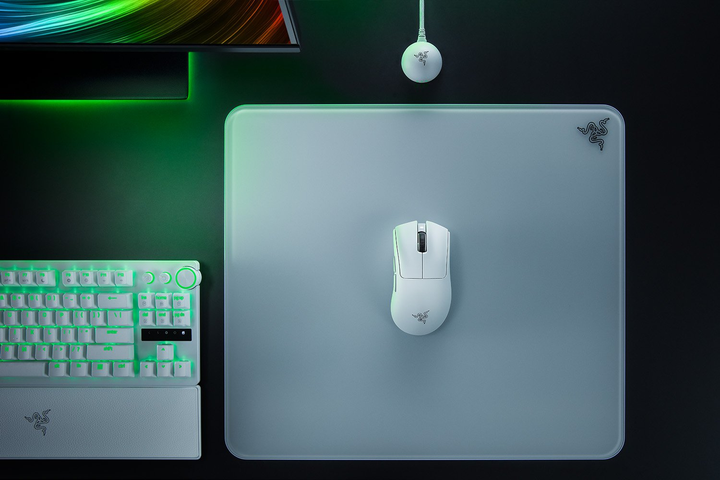Mysz Razer DeathAdder V4 PRO Wireless/USB White (RZ01-05330200-R3G1) - obraz 8
