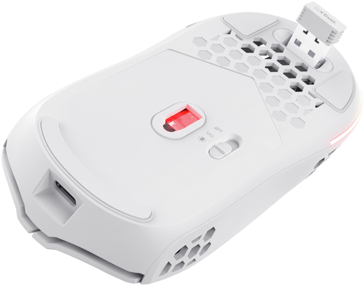 Миша Trust GXT 929 Helox Wireless White (TR25390) - зображення 5