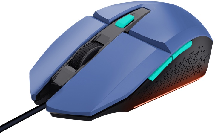 Mysz Trust GXT109B Felox RGB USB Blue (TR25067) - obraz 2