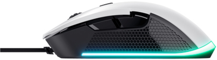 Mysz Trust GXT922W Ybar Gaming Mouse Eco USB Black-White (TR24730) - obraz 5