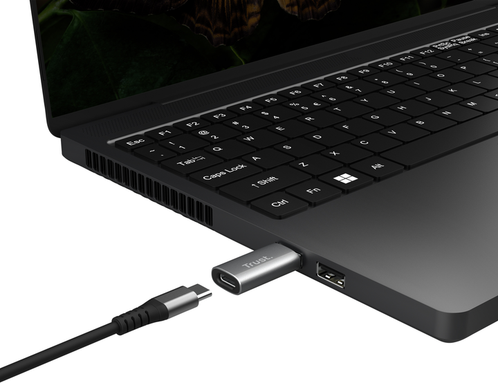 Adapter Trust Calyx USB-A na USB-C 2 szt. (TR25573) - obraz 2