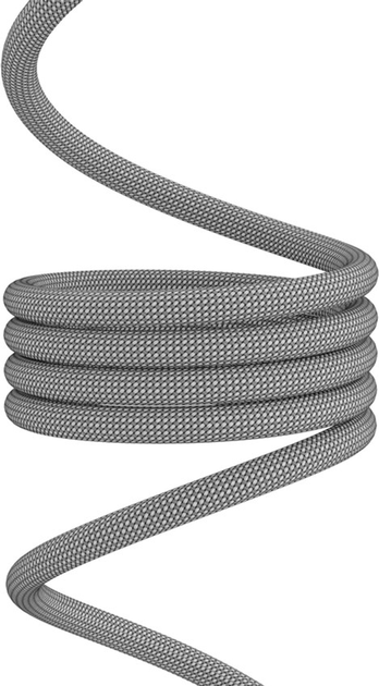 Кабель Canyon OnWire 60MG C-C 60W Magnet Braided 1 м Light Grey (CND-CCMG60AB15LG) - зображення 6