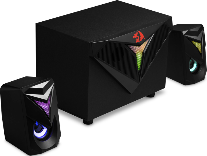 Акустична система Redragon Toccata RGB 2.1 Black (6950376781499) - зображення 3