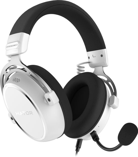 Słuchawki Hator Hypergang 3 White (ESH06) - obraz 1