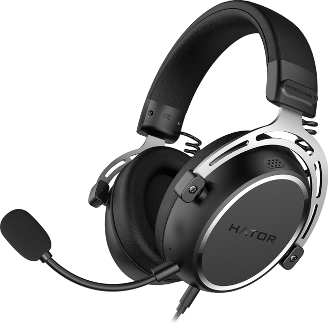 Słuchawki Hator Hypergang 3 Black (ESH05) - obraz 2