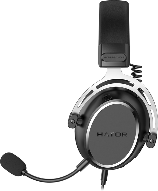 Słuchawki Hator Hypergang 3 Black (ESH05) - obraz 3