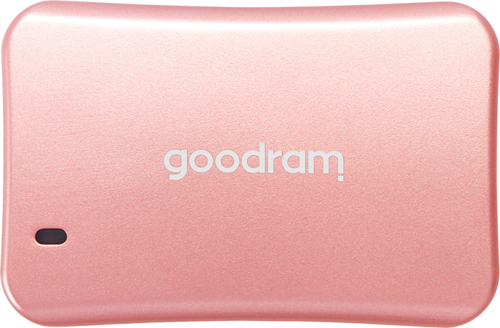 Dysk SSD Goodram HX200 500GB USB 3.2 Type-C Rose Gold (SSDPR-HX200-500-RG) External - obraz 1