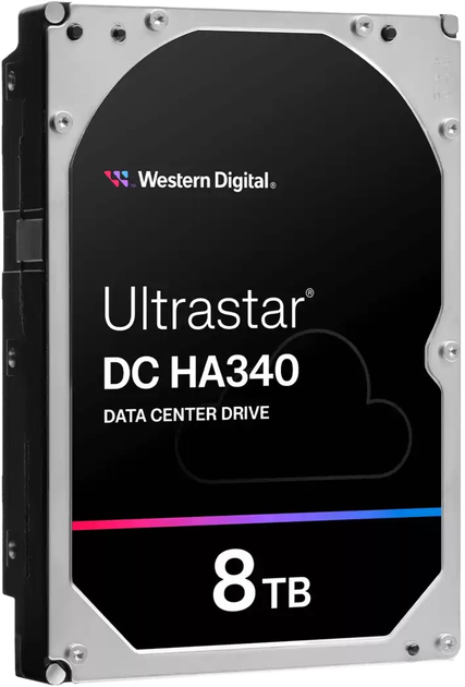 Жорсткий диск Western Digital Ultrastar DC HA340 8TB 7200rpm 256MB WUS721208BLE6L4 3.5" SATA III (0B47078) - зображення 3