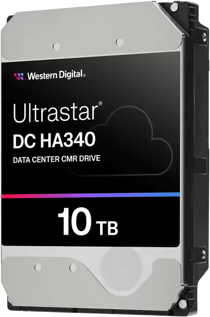 Dysk twardy Western Digital Ultrastar DC HA340 10TB 7200rpm 512MB WUS721210BLE6L4 3.5" SATA III (0B47062) - obraz 2