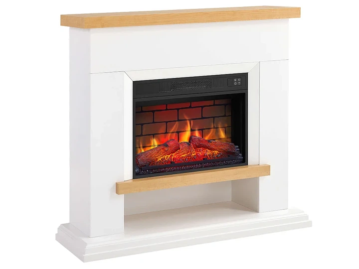 Каминокомплект ArtiFlame Shelford AF23BS білий ефект живого полум'я зі звуком та обігрівом - зображення 2