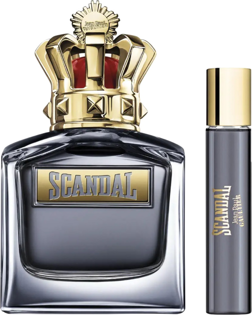 Подарунковий набір для чоловіків Jean Paul Gaultier Scandal Pour Homme Туалетна вода 100 мл + Туалетна вода 20 мл (8435415092043) - зображення 2