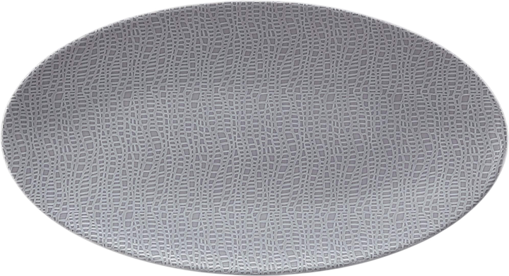 Блюдо Seltmann Weiden Life Fashion Elegant Grey овальне 33 x 18 см (4052212070162) - зображення 1