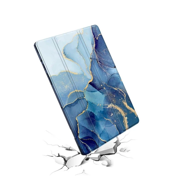 Чехол для планшета BeCover Soft Edge TPU Xiaomi Redmi Pad SE 8.7" Blue Marble (712572) - изображение 4