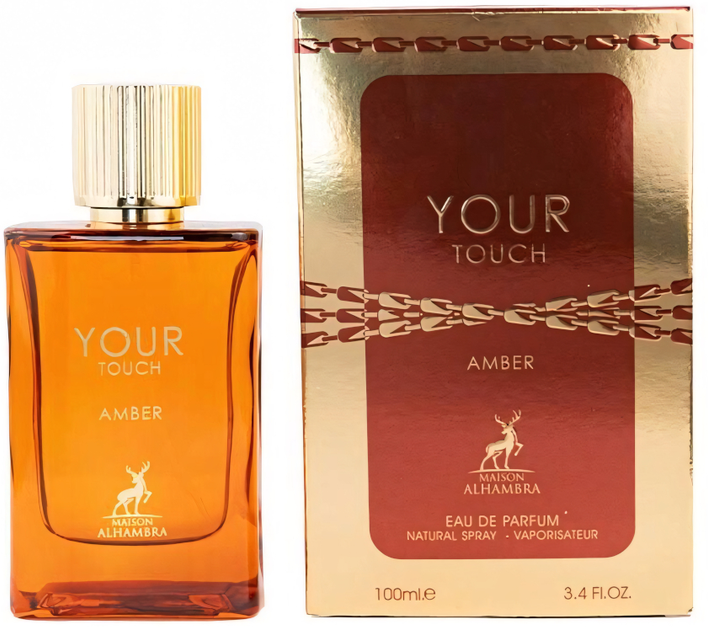 Woda perfumowana unisex Maison Alhambra Your Touch Amber 100 ml (6290362340973) - obraz 2