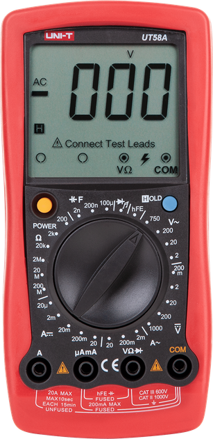 Miernik uniwersalny UNI-T UT58A (MIE0257) - obraz 1