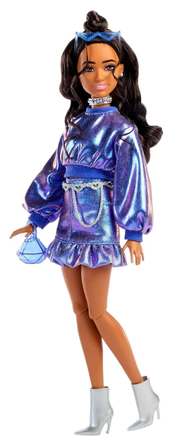 Лялька Barbie Deluxe Style Fashion в топі та спідниці металік з аксесуарами (JFP42) (0194735303090) - зображення 2
