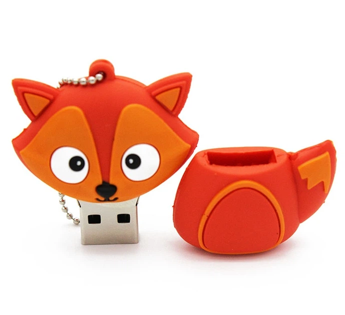 USB флешка Kingstick Зверюшки Лисичка 32 Gb - изображение 2