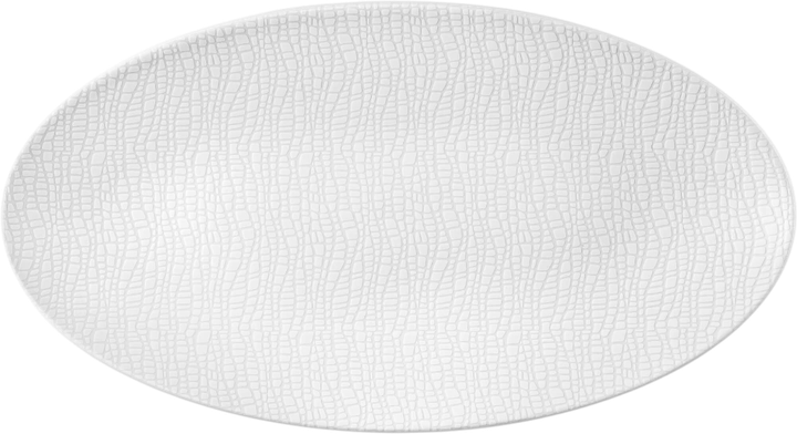Блюдо Seltmann Weiden Life Fashion Luxury White овальне 33 x 18 см (4052212070445) - зображення 1