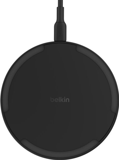Ładowarka bezprzewodowa Belkin Wireless Charging Pad 15 W Black (WIA012KQBK) - obraz 3