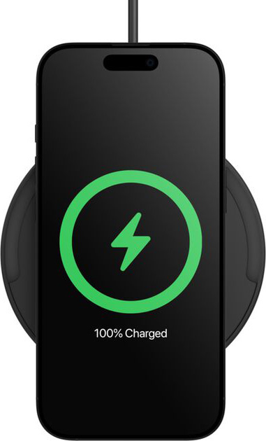 Ładowarka bezprzewodowa Belkin Wireless Charging Pad 15 W Black (WIA012KQBK) - obraz 4