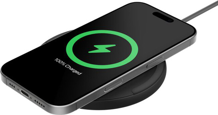 Ładowarka bezprzewodowa Belkin Wireless Charging Pad 15 W Black (WIA012KQBK) - obraz 6
