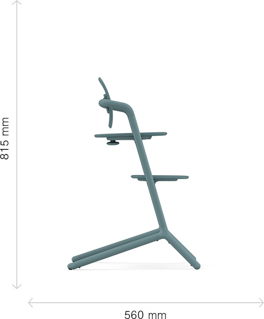 Стілець для годування Cybex Gold Lemo 3 в 1 Suede Grey (4063846171194) - зображення 12