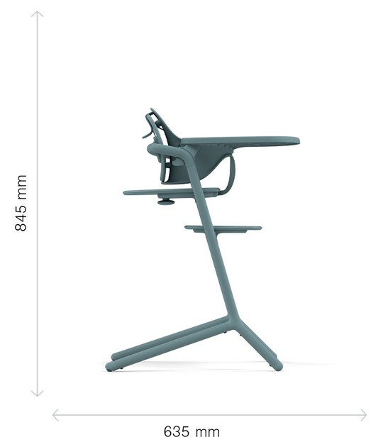Стілець для годування Cybex Gold Lemo 4 в 1 Stunning Black (4063846171491) - зображення 15