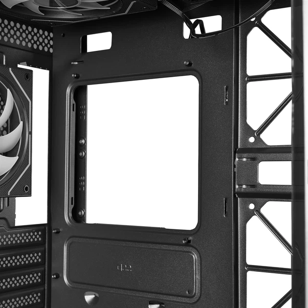 Корпус Prologix Lumi GM-01MAB Mesh Black з 3 ARGB вентиляторами - зображення 13