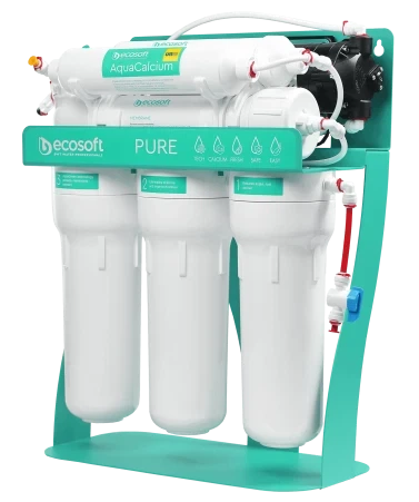 Фільтр зворотного осмосу Ecosoft Aquacalcium Mint з помпою на станині - зображення 2