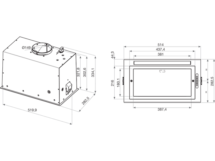 Вытяжка кухонная Whirlpool - WCT3 63 F LTX - изображение 5