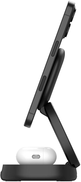Ładowarka indukcyjna Belkin BoostCharge 2-in-1 Magnetic Foldable Wireless Charger 15 W Black (WIZ035KQBK) - obraz 3