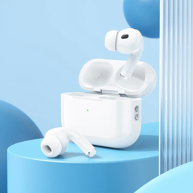 Беспроводные Bluetooth наушники с микрофоном HOCO EW63 Вакуумные TWS наушники с активным шумоподавлением ANC BT5.3, 40/300mAh, до 7 часов работы White - изображение 8