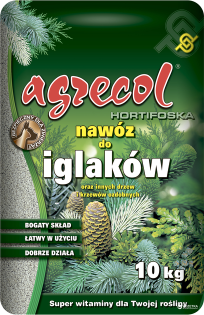 Удобрение Agrecol для хвойных растений 10 кг (2018040409) – купить ...