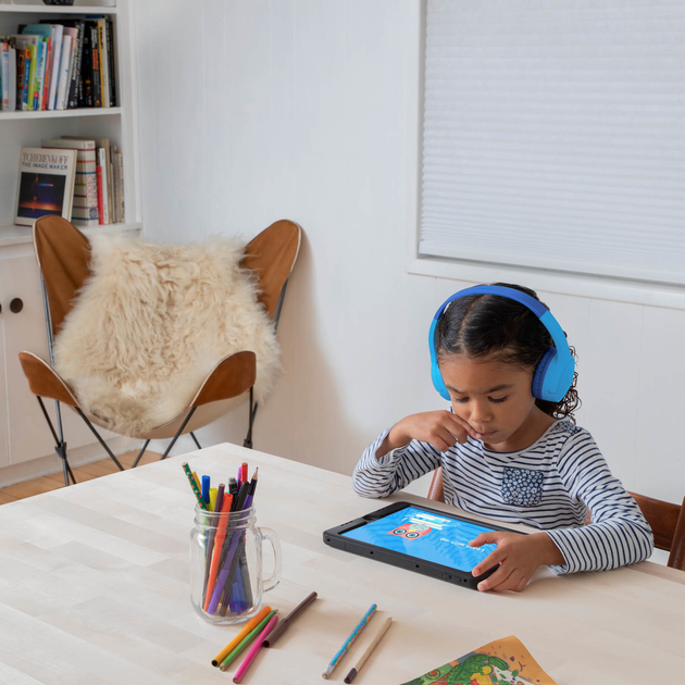 Słuchawki Belkin SoundForm Mini Kids Blue (AUD002btBLV3) - obraz 10