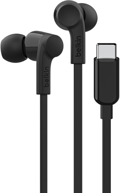 Słuchawki Belkin SoundForm USB-C Black (G3H0002hqBKV2) - obraz 1