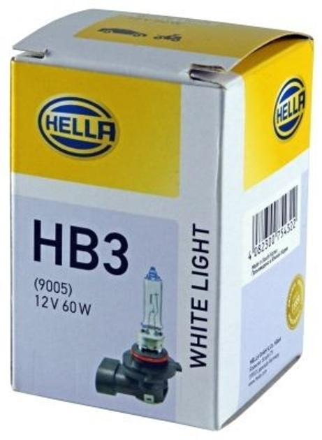 Автолампа Hella White Light HB3 60W 12V (8GH223498161) - зображення 2