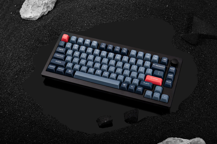 Klawiatura bezprzewodowa Keychron V1 Max Gateron Jupiter Brown QMK Ang./Ukr Wireless/Bluetooth/USB Black (V1MD3_KEYCHRON) - obraz 5