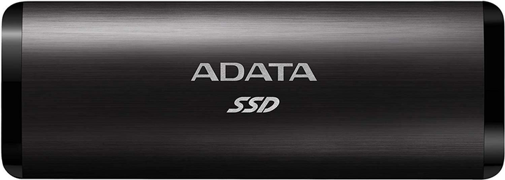 Dysk SSD ADATA SE760 256GB USB 3.2 Type-C 3D NAND TLC Black (ASE760-256GU32G2-CBK) External - obraz 1