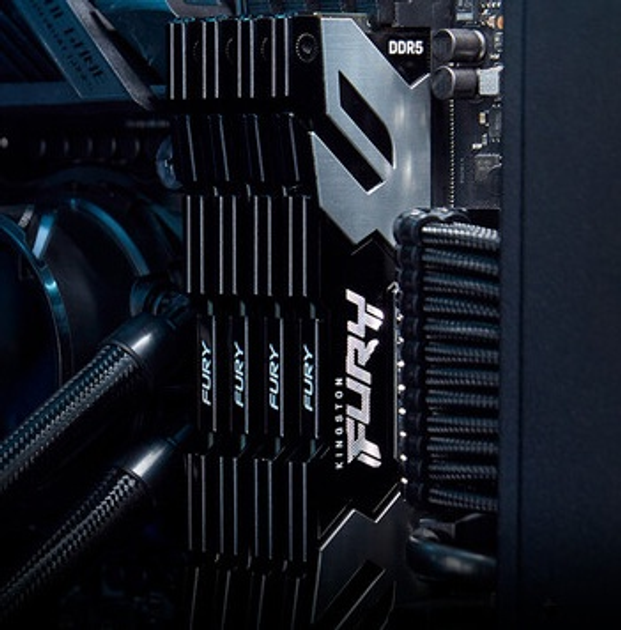 Pamięć RAM Kingston Fury DDR5-8000 32768 MB PC5-64000 (zestaw 2 x 16384) Renegade Black (KF580C38RSK2-32) - obraz 11