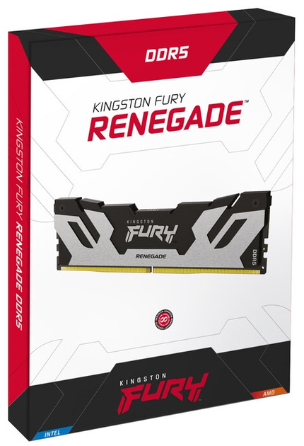 Pamięć RAM Kingston Fury DDR5-8000 32768 MB PC5-64000 (zestaw 2 x 16384) Renegade Black (KF580C38RSK2-32) - obraz 17
