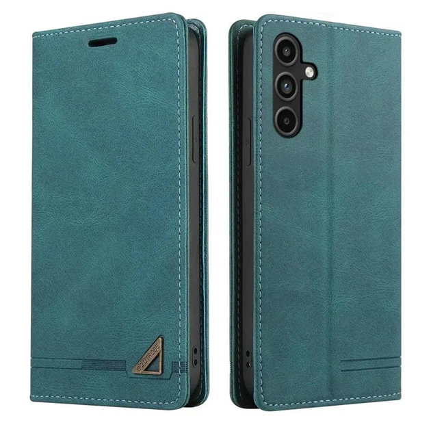 Чохол книжка на магніті G.Q. для Samsung Galaxy A16 зелений гаманець - Фото 1 Чохол книжка на магніті G.Q. для Samsung Galaxy A16 зелений гаманець - зображення 1