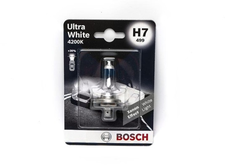 Żarówka samochodowa Bosch Ultra White H7 55 W 12 V (1987301153) - obraz 4