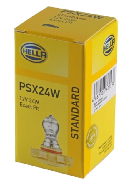 Автолампа Hella Standard PSX24W 24W 12V PG20/7 (8GA223569001) - зображення 2